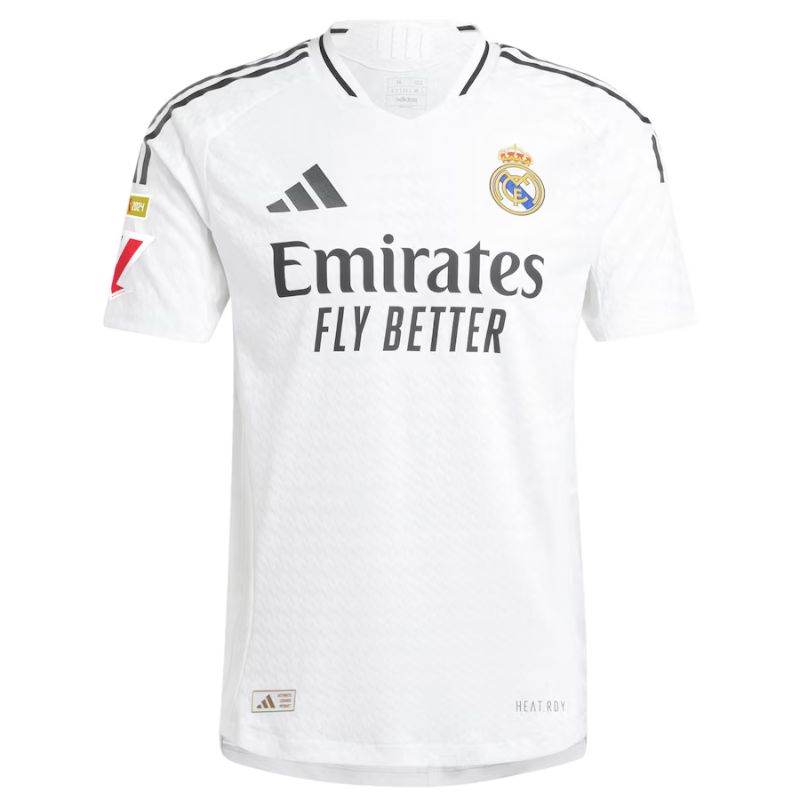 Kylian Mbappé Real Madrid adidas 2024/25 Home Authentic Player Jersey - White