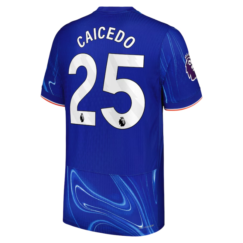 Moisés Caicedo Chelsea Nike 2024/25 Home Authentic Player Jersey - Blue