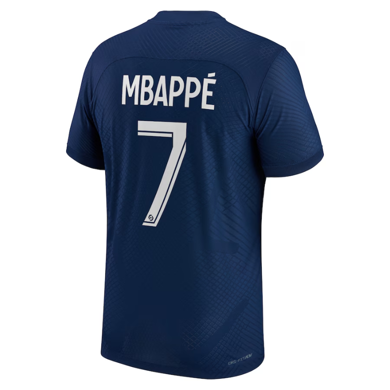 Kylian Mbappé Paris Saint-Germain Nike 2022/23 Home Authentic Player Jersey - Blue