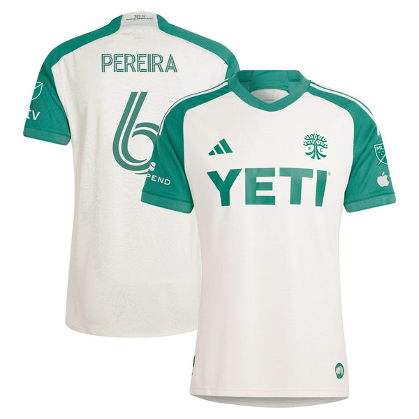 Daniel Pereira Austin FC adidas 2024 The Armadillo Kit Authentic Player Jersey – Tan