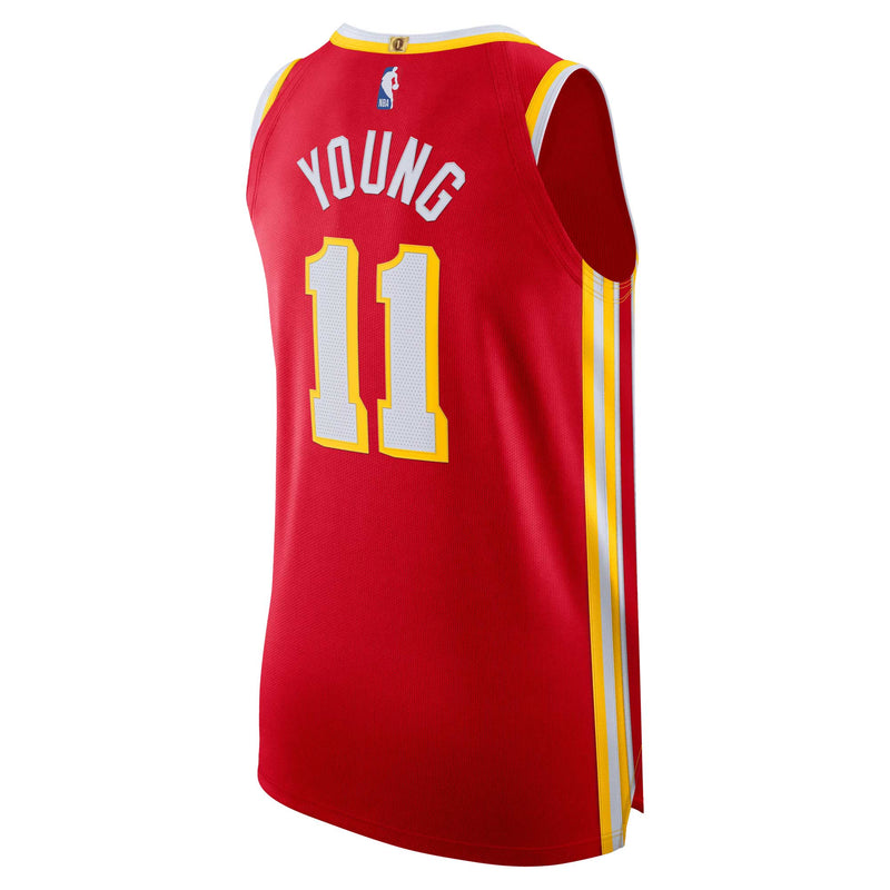 Trae Young Atlanta Hawks Nike Authentic Jersey - Icon Edition - Red